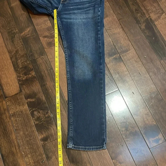 Hollister Slim Straight Jeans 26 X 28 Medium to dark wash Back to school - Picture 6 of 10